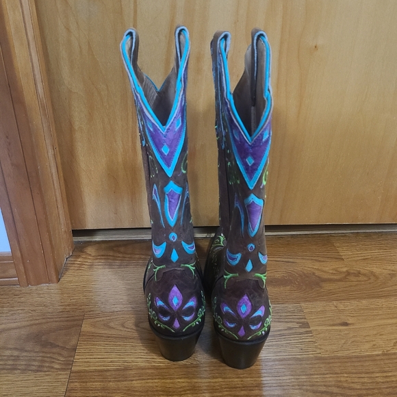 Sterling River Cowboy Western Boots Size 9.5 - Picture 3 of 7